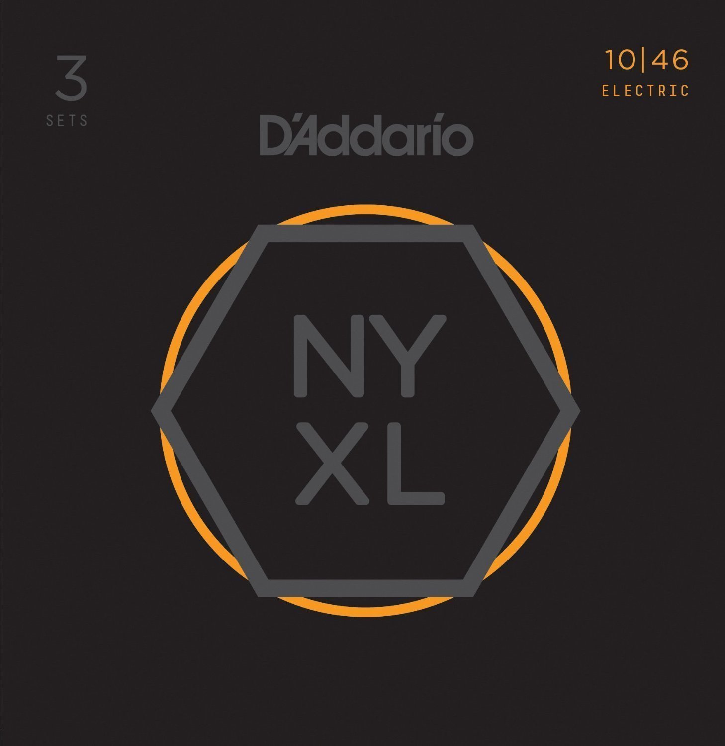 E-guitar strings D'Addario NYXL1046-3P