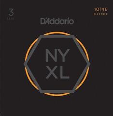 Χορδές για Ηλεκτρική Κιθάρα D'Addario NYXL1046-3P Χορδές για Ηλεκτρική Κιθάρα