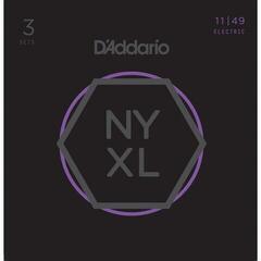 Struny pro elektrickou kytaru D'Addario NYXL1149-3P Struny pro elektrickou kytaru