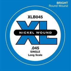 Pojedinačna žica za bas gitaru D'Addario XLB045 Pojedinačna žica za bas gitaru