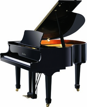 Akustické klavírní křídlo Pearl River GP148 Baby Grand Ebony Polish - 1