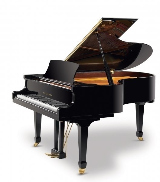 Flyygeli Pearl River GP188A Professional Grand Piano Ebony Polish