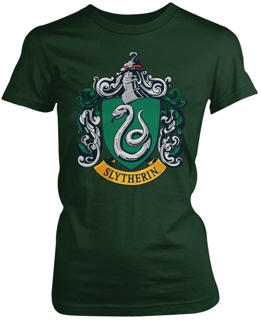 T-shirt Harry Potter T-shirt Slytherin Femme Vert S