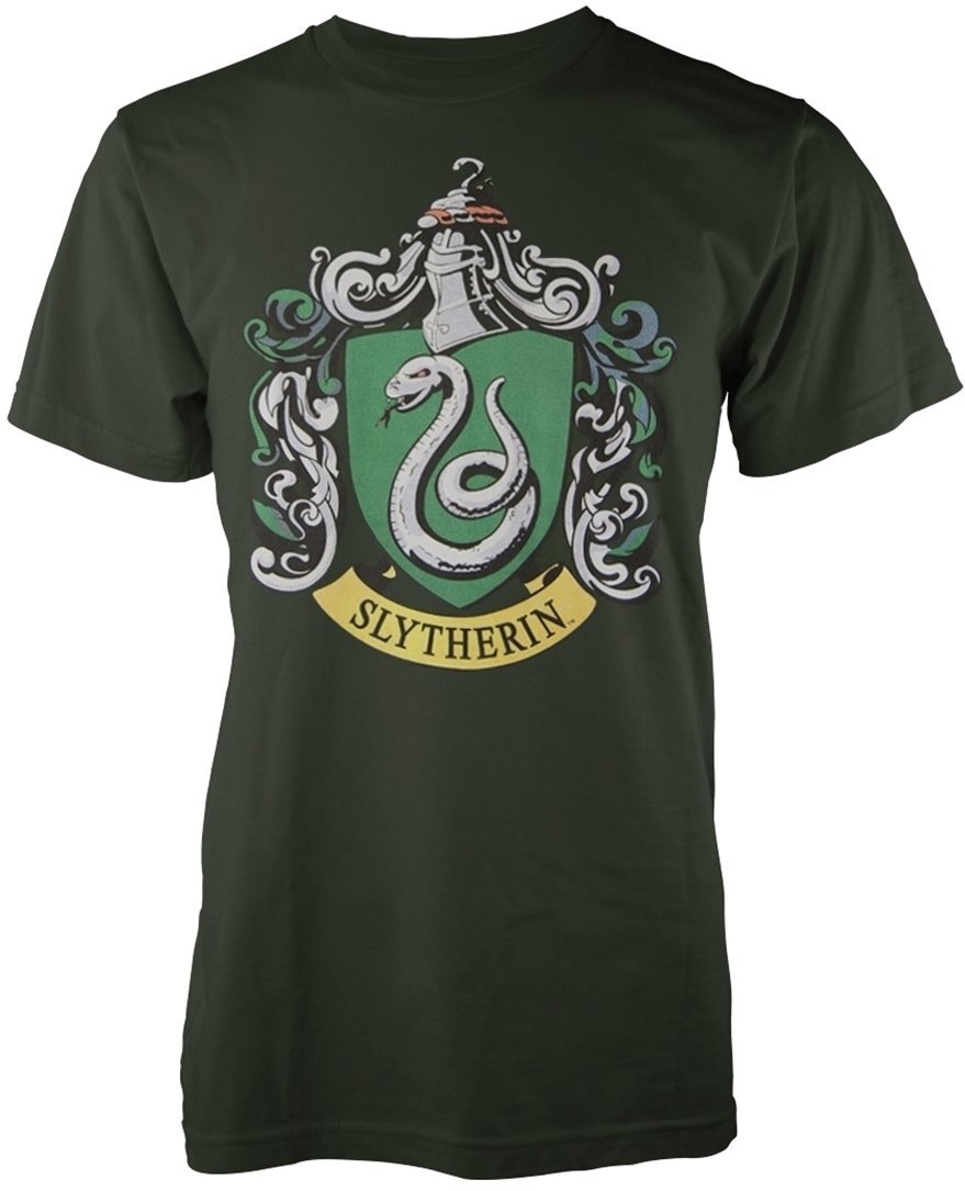 Skjorte Harry Potter Skjorte Slytherin Mand Green S
