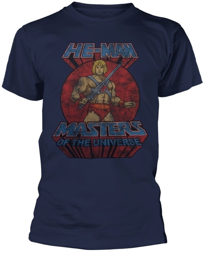 T-shirt He-Man Logo Navy L T-shirt