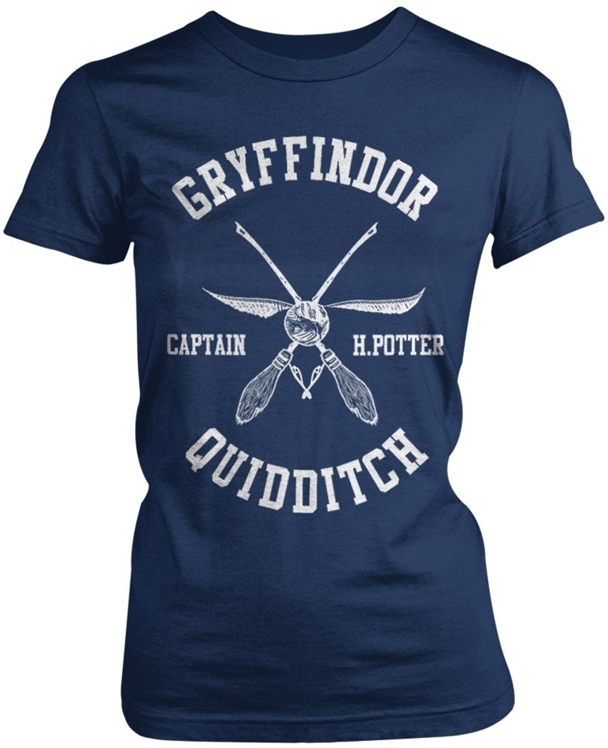 Skjorta Harry Potter Skjorta Captain H Potter Navy S