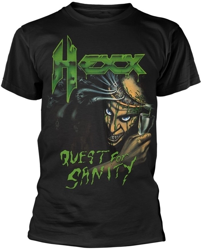 T-Shirt Hexx T-Shirt Quest For Sanity Male Black S