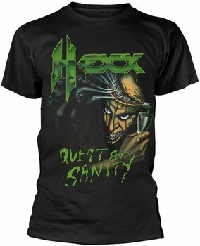 Maglietta Hexx Maglietta Quest For Sanity Black L - 1