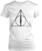 T-shirt Harry Potter Deathly Hallows Symbol White S T-shirt