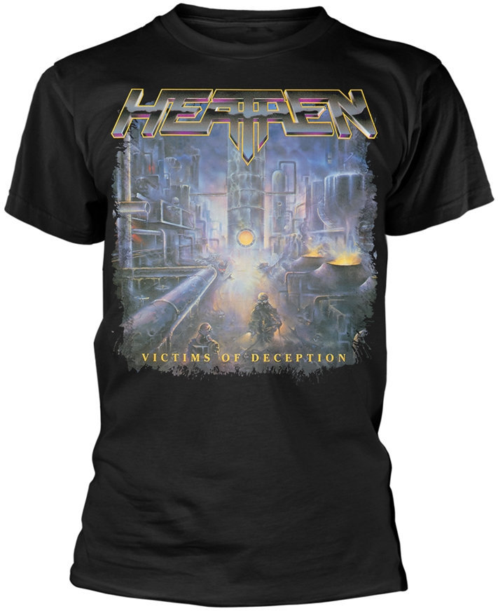 T-Shirt Heathen T-Shirt Victims Of Deception Herren Black M