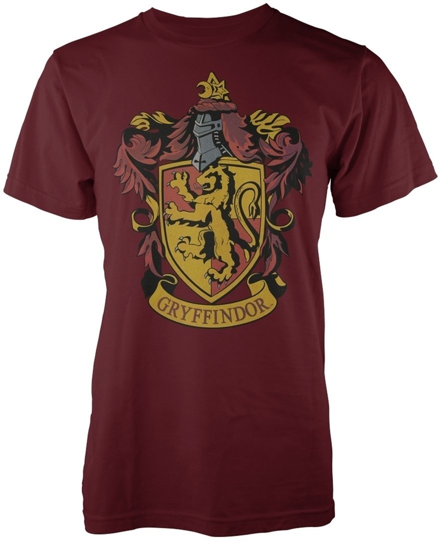Skjorte Harry Potter Skjorte Gryffindor Red M