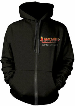 Hoodie Hawkwind Sonic Attack Black 2XL Hoodie - 1