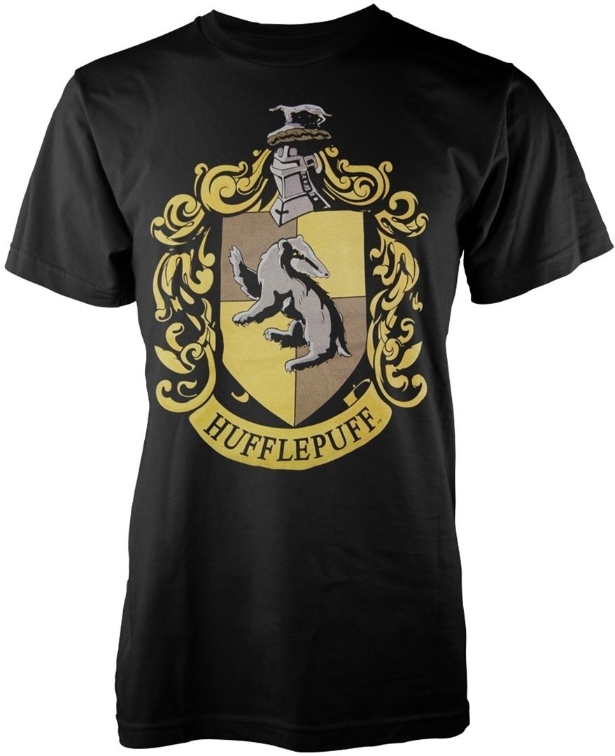 T-shirt Harry Potter Hufflepuff Black 2XL T-shirt