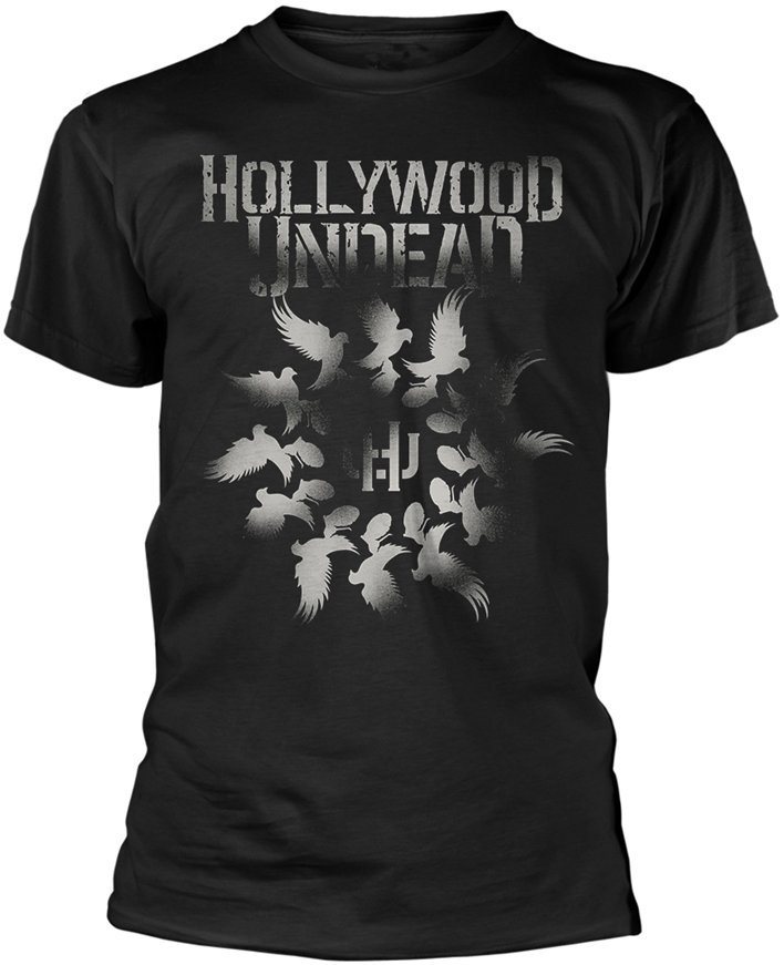 Ing Hollywood Undead Dove Grenade Spiral T-Shirt XXL