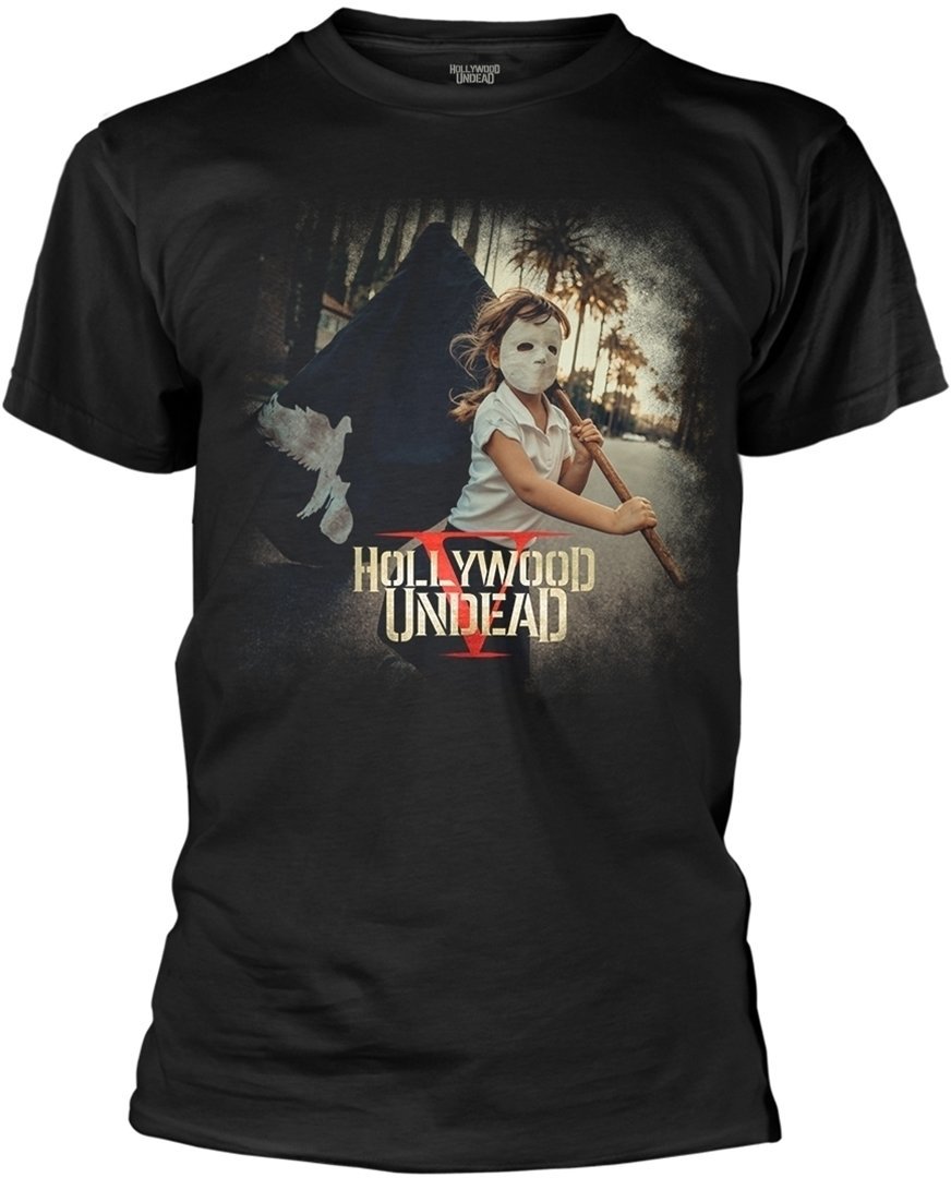T-Shirt Hollywood Undead T-Shirt Five Schwarz S
