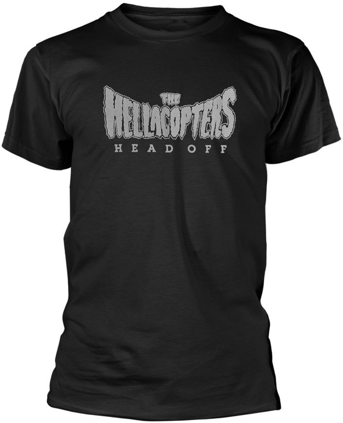 Camiseta de manga corta The Hellacopters Camiseta de manga corta Head Off Hombre Black L