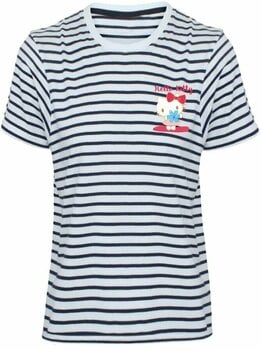 T-Shirt Hello Kitty Striped Striped Black/White S T-Shirt - 1