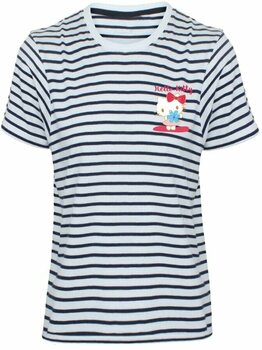 T-Shirt Hello Kitty T-Shirt Striped Herren Striped Black/White L - 1
