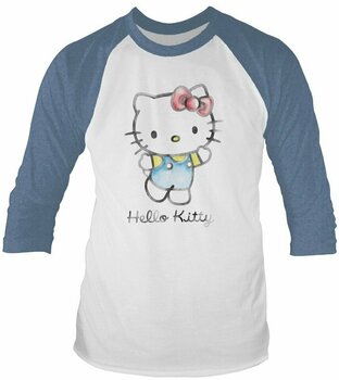 Koszulka Hello Kitty Koszulka Watercolour Biała-Niebieski M - 1