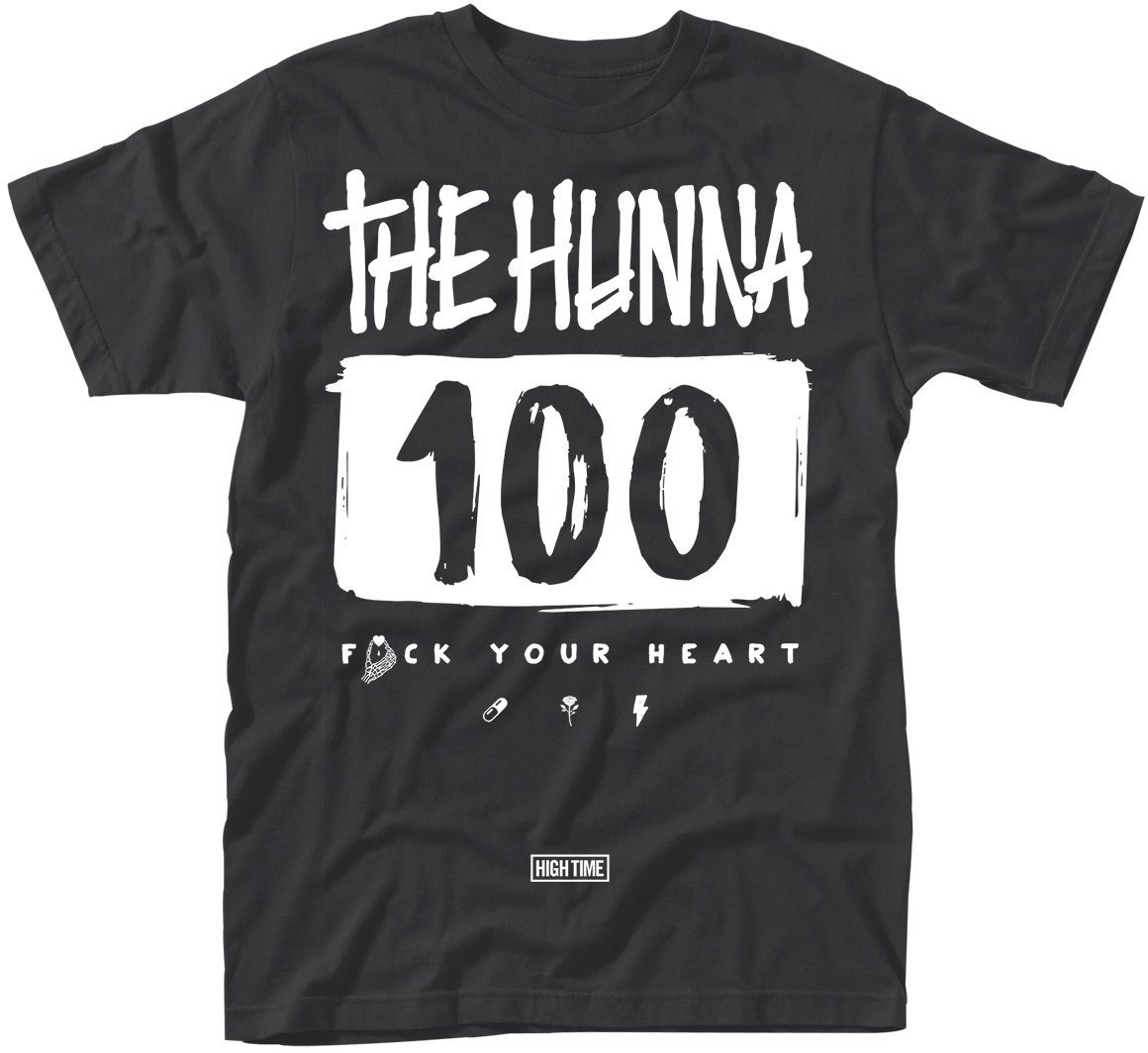 Koszulka The Hunna Koszulka 100 Męski Black L