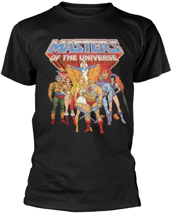 T-Shirt He-Man Black S Movie T-Shirt