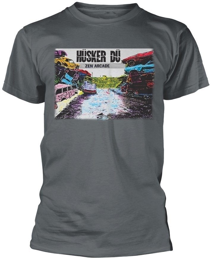 T-shirt Husker Du T-shirt Zen Arcade Homme Grey XL