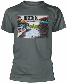 T-Shirt Husker Du T-Shirt Zen Arcade Herren Grey XL - 1