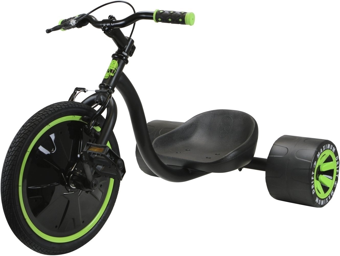 Scuter pentru copii / Tricicletă MGP Trike Mini Drift Negru-Verde Scuter pentru copii / Tricicletă