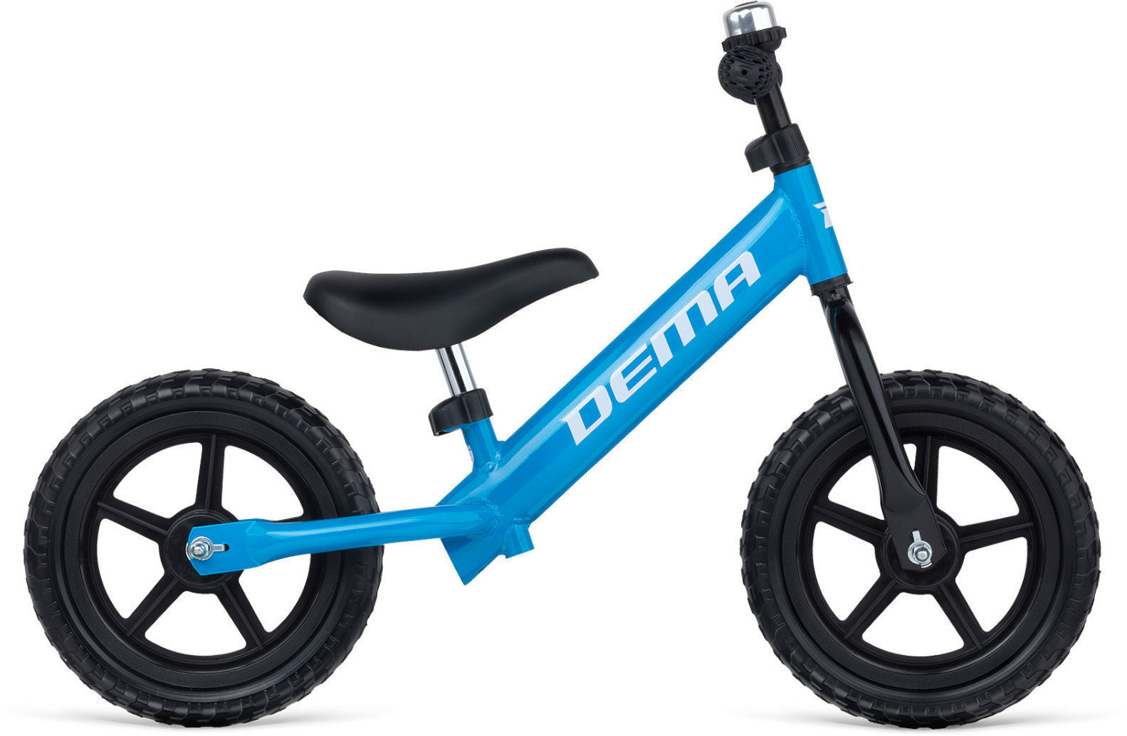 Bicicleta de equilíbrio DEMA Beep PVA 2023 Blue Bicicleta de equilíbrio