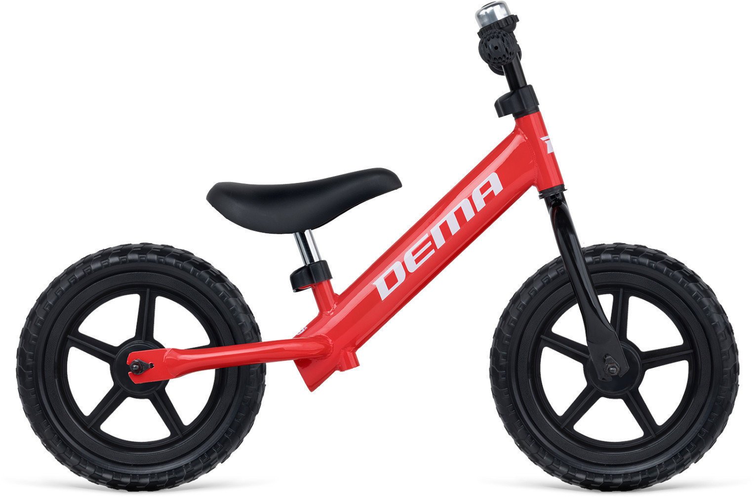 Bicicleta de equilíbrio DEMA Beep PVA 2023 Red Bicicleta de equilíbrio
