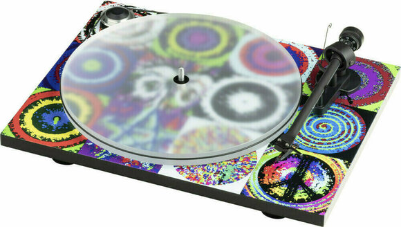Pladespiller Pro-Ject Peace & Love Turntable OM 10 Peace Love - 1