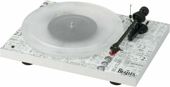Turntable Pro-Ject The Beatles 1964 2M Red White - 1