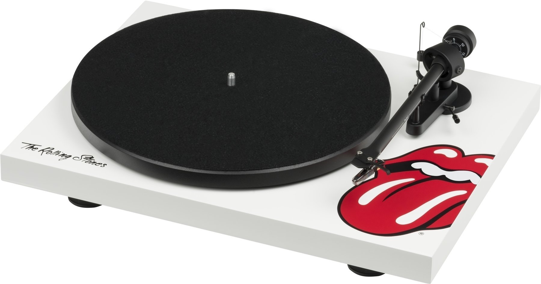 Gramofón Pro-Ject Rolling Stones Recordplayer OM 10 White