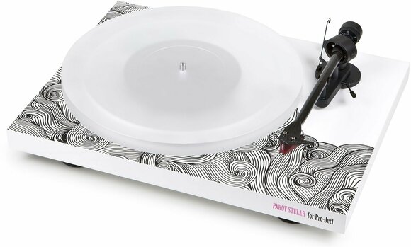 Turntable Pro-Ject PS01-Wave by Parov Stelar 2M RD White - 1