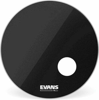 Resonantievel voor drums Evans BD22RB EQ3 Resonant 22" Zwart Resonantievel voor drums - 1