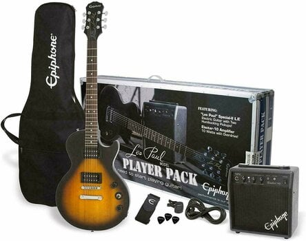 Guitarra elétrica Epiphone Les Paul Special-II Vintage Sunburst (Danificado) - 1