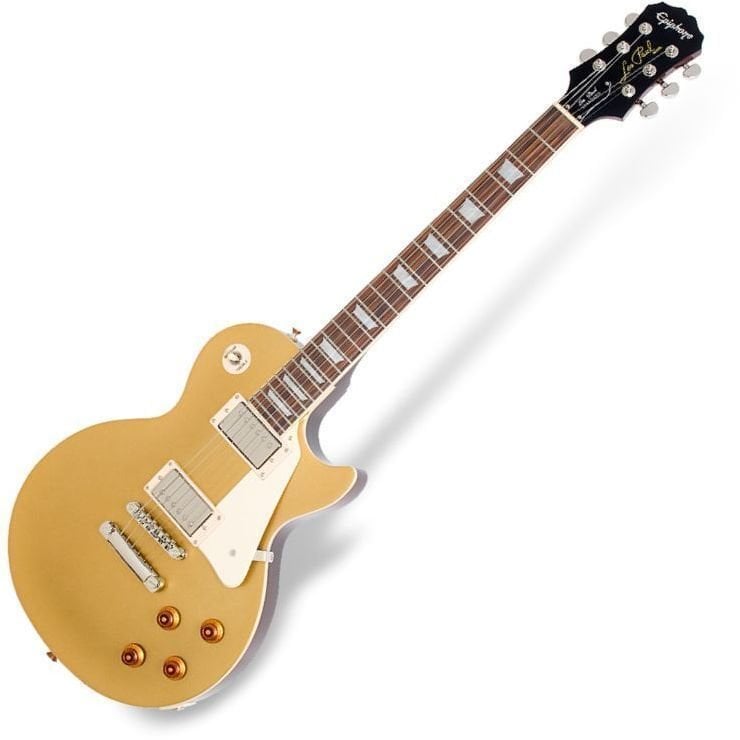 Elektrische gitaar Epiphone Les Paul Standard Metalic Gold
