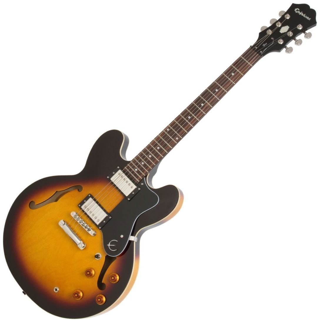 Semi-akoestische gitaar Epiphone The Dot Vintage Sunburst