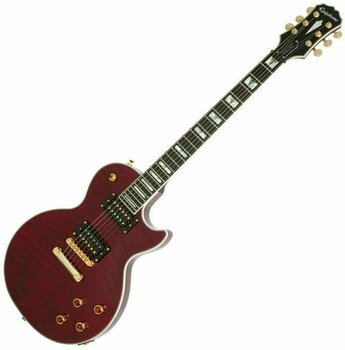 Guitare électrique Epiphone Prophecy Les Paul Custom Plus GX Outfit Black Cherry - 1