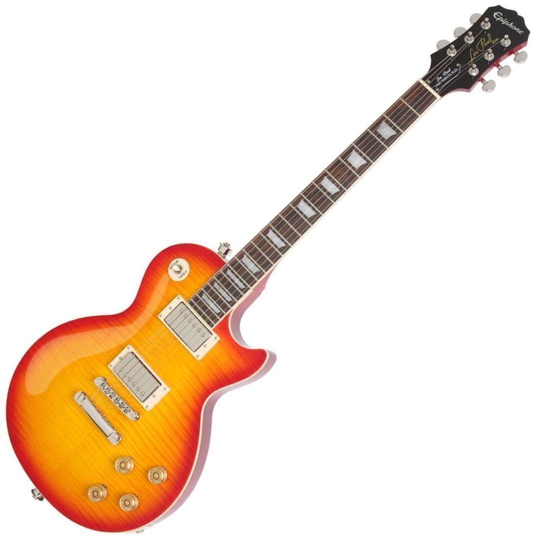 Elektromos gitár Epiphone Les Paul TRIBUTE Plus Faded Cherry Burst