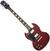 Elektromos gitár Epiphone G400 PRO LH Cherry
