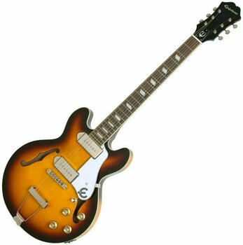 Gitara semi-akustyczna Epiphone Casino Coupe Vintage Sunburst - 1