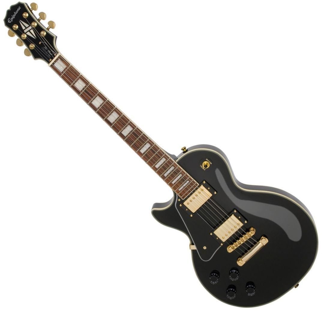 Elektrisk guitar Epiphone Les Paul CUSTOM PRO LH Ebony Black