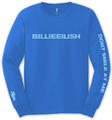Billie Eilish Smile Tricou cu mânecă lungă Mid Blue S