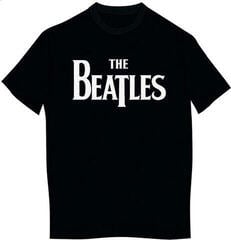 Maglietta The Beatles Drop T Logo Black