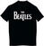 T-Shirt The Beatles T-Shirt Drop T Logo Schwarz 2XL