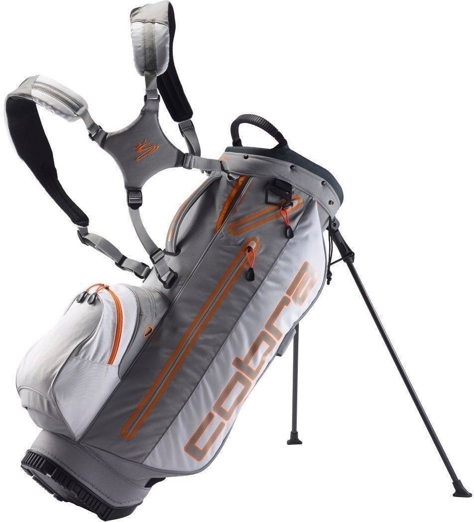 Geanta pentru golf Cobra Golf Tec F6 Peacoat/Grey/Red Stand Bag