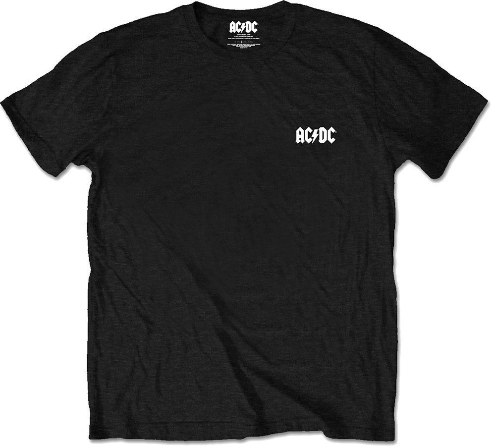 T-Shirt AC/DC T-Shirt Black Ice Black M