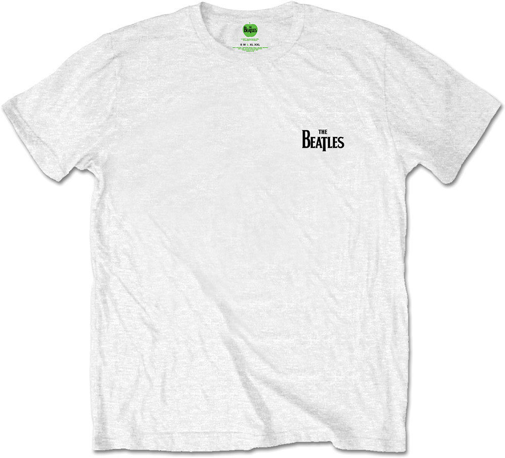 Skjorte The Beatles Skjorte Drop T Logo White L