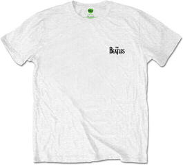 T-shirt The Beatles Drop T Logo White